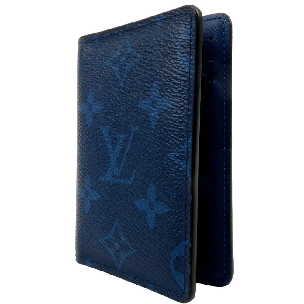 💎✨BEAUTIFUL✨💎Authentic Louis Vuitton Taiga Rama Organizer Depoche Card Case - Picture 3 of 14
